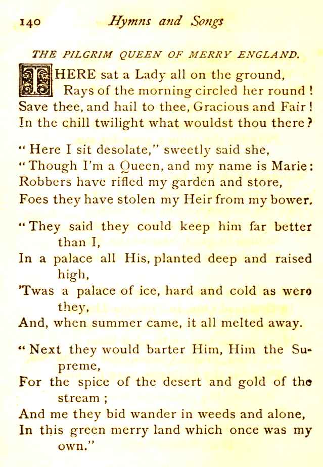 Hymns and Songs for Catholic Children p140