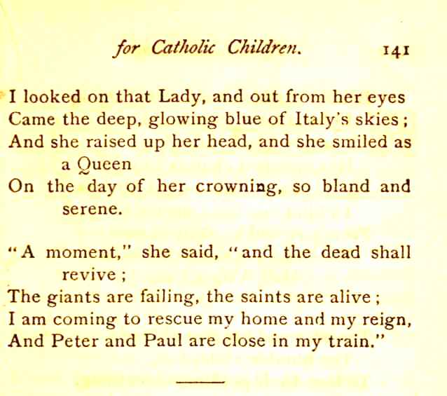 Hymns and Songs for Catholic Children p141